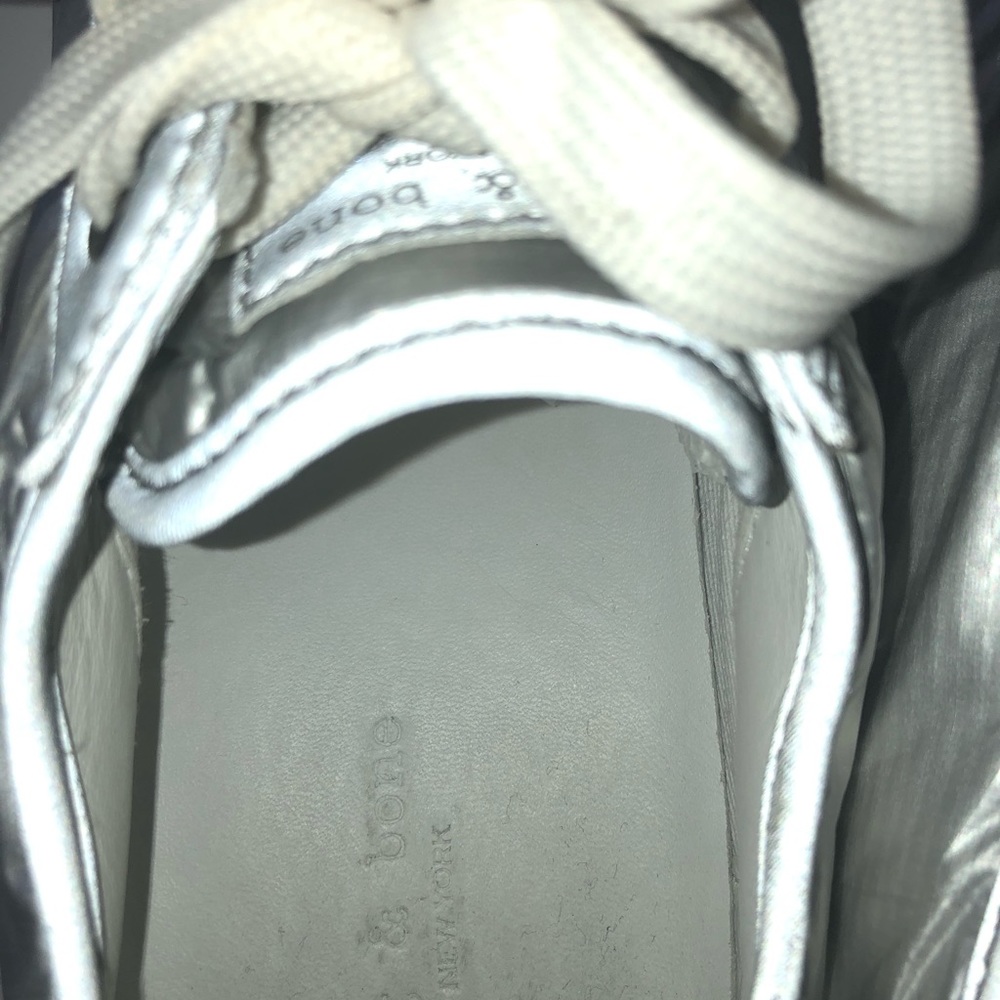 Rag & Bone army low top metallic sneaker. - Picture 7 of 7